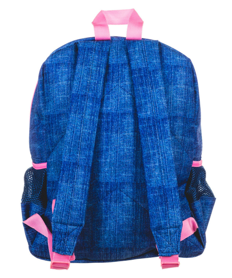 Mochila Mezclilla con parches