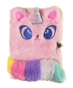 Diario de peluche Pinky la gatita