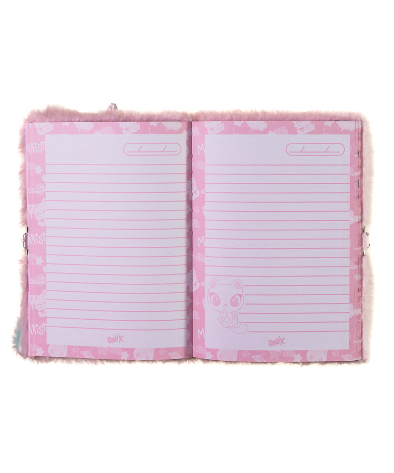 Diario de peluche Pinky la gatita