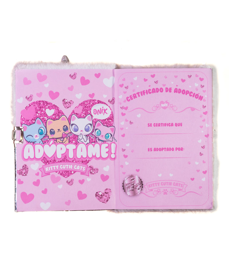 Diario de peluche Misty Rockstar