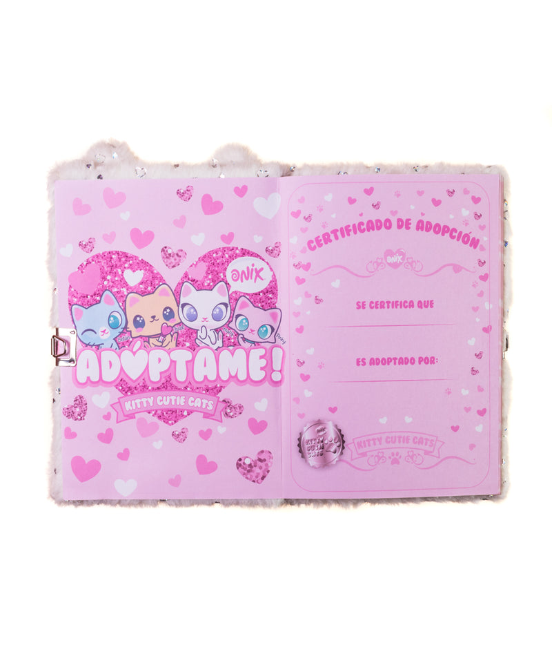 Diario de peluche Misty la gatita
