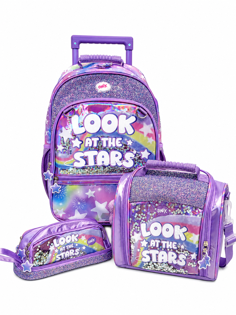 Kit Escolar Carrito Look at the Stars 3 piezas