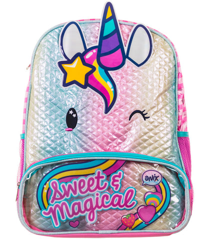 Mochila Magia el unicornio capitonado