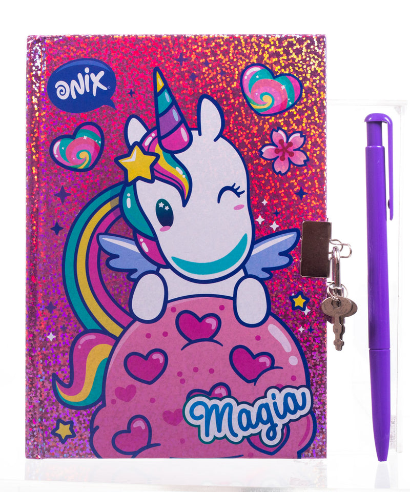 DIARIO CON CANDADO MAGIA
