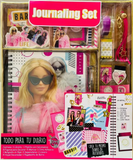 Set Cuaderno Mi Primer Diario De Recuerdos Barbie Journaling