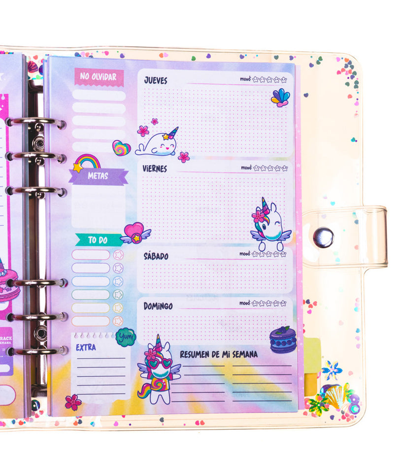 Planner 2023 "Magia el Unicornio & Misty" Onix