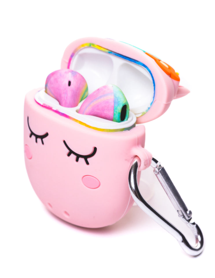 Funda para Audífonos Unicornio Flor