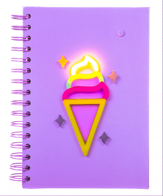 Diario Neón Ice Cream