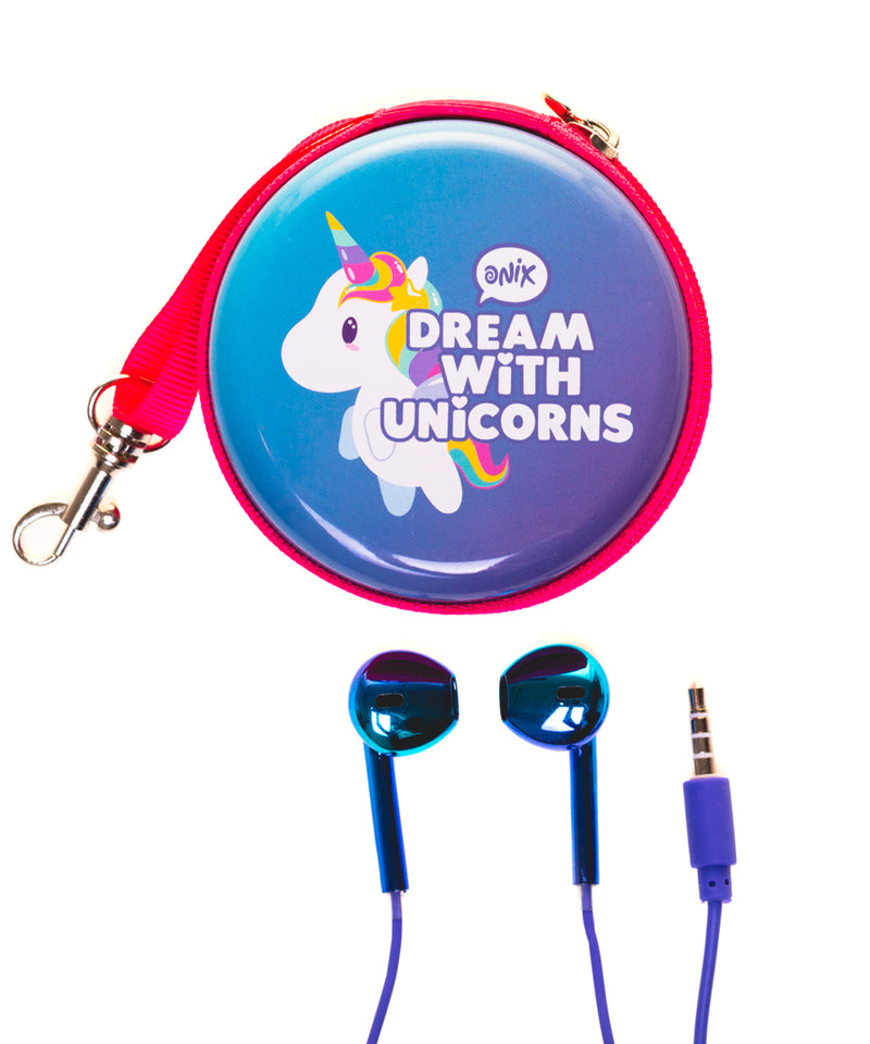 Mini Audífonos + Estuche Magia