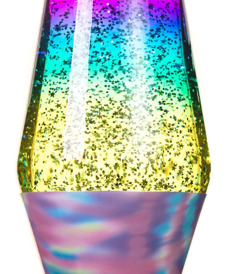 Lampara con Glitter Tie-dye "Magia el Unicornio"