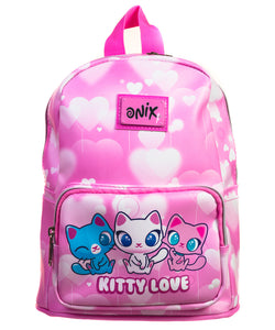 Mini Mochilita Premium "Kitty Love"