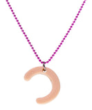 Collar Choco Letras C