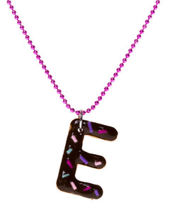 Collar Choco Letras E