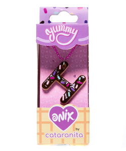 Collar Choco Letras H