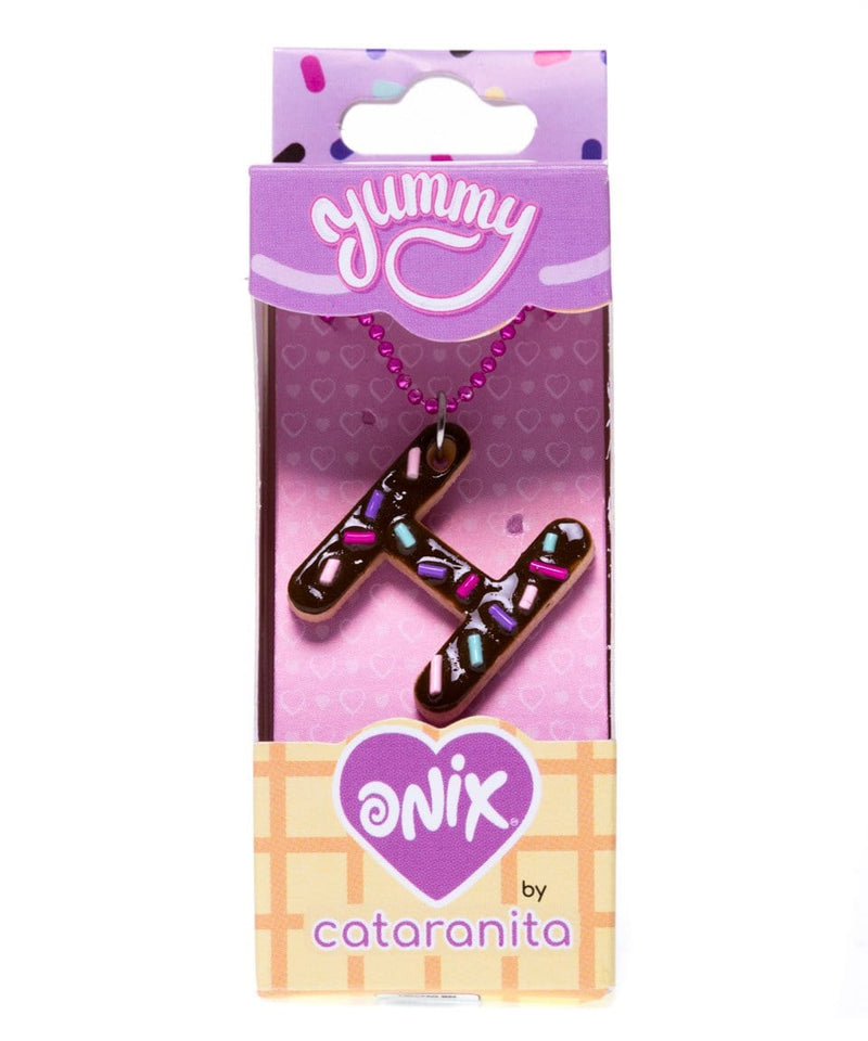 Collar Choco Letras H