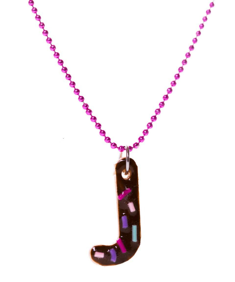 Collar Choco Letras J