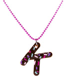 Collar Choco Letras K