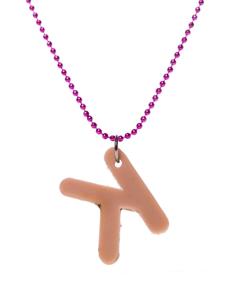 Collar Choco Letras K