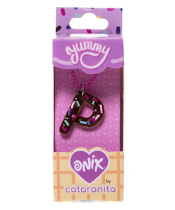 Collar Choco Letras P
