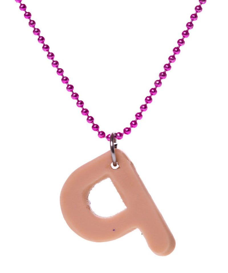 Collar Choco Letras P