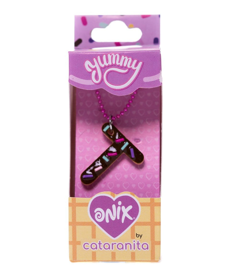 Collar Choco Letras T