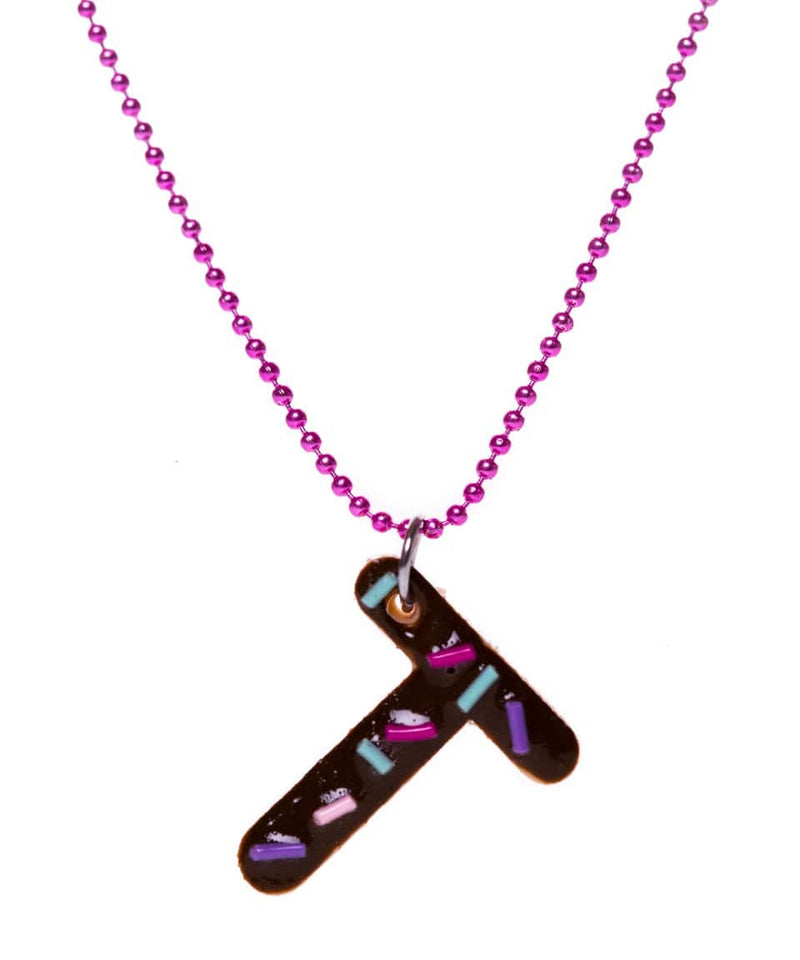 Collar Choco Letras T