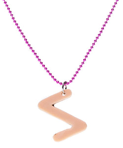 Collar Choco Letras Z
