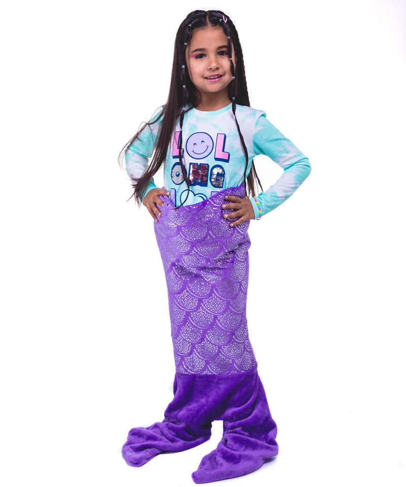 Cobijita Cola de Sirena Morada  - Onix