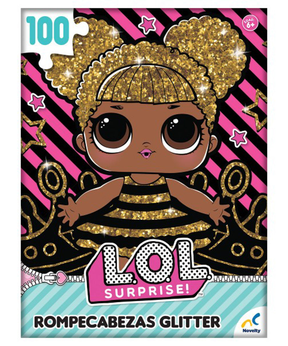 Rompecabezas Glitter de 100 piezas - L.O.L. Surprise!