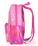Mochila Onix + Cloe Estampado Glitter Rosa