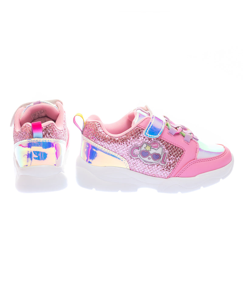 Tenis Misty con Glitter Rosa