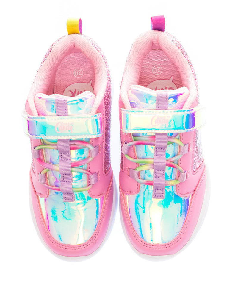 Tenis Misty con Glitter Rosa