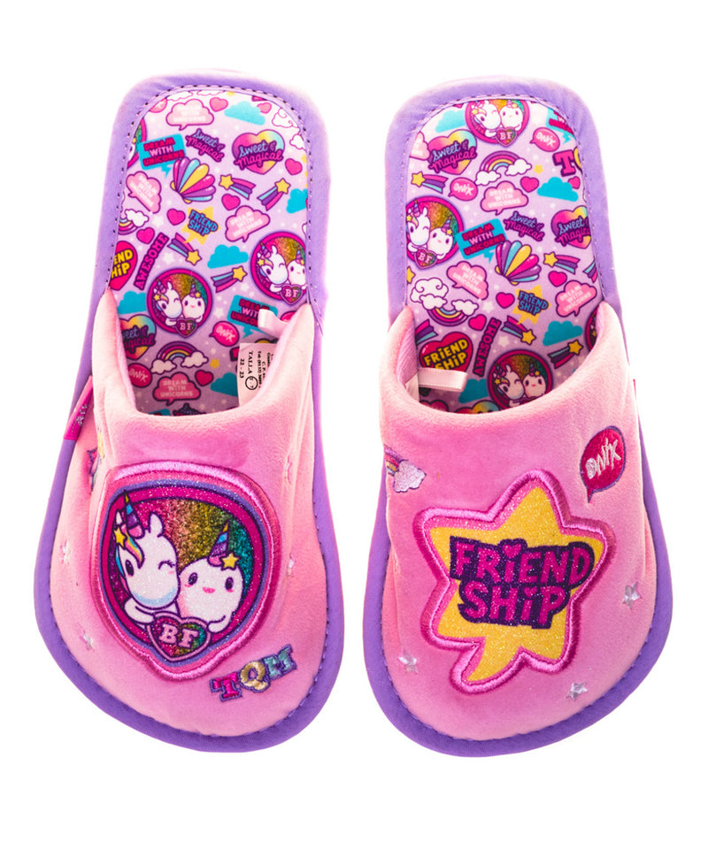 Pantufla Unicorn Friendship