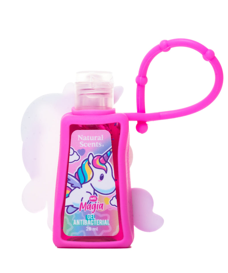 Funda para Gel Antibacterial Magia sin Luz Color Rosa