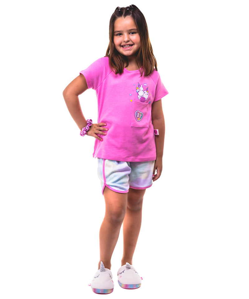 Pijama con Short Magia Glitter